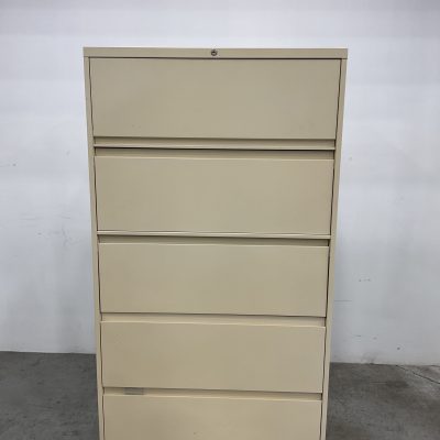 Steelcase Five Drawer Filing Cabinet