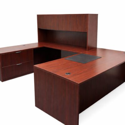 Pre-Owned Executive U-Shaped Desk with Hutch