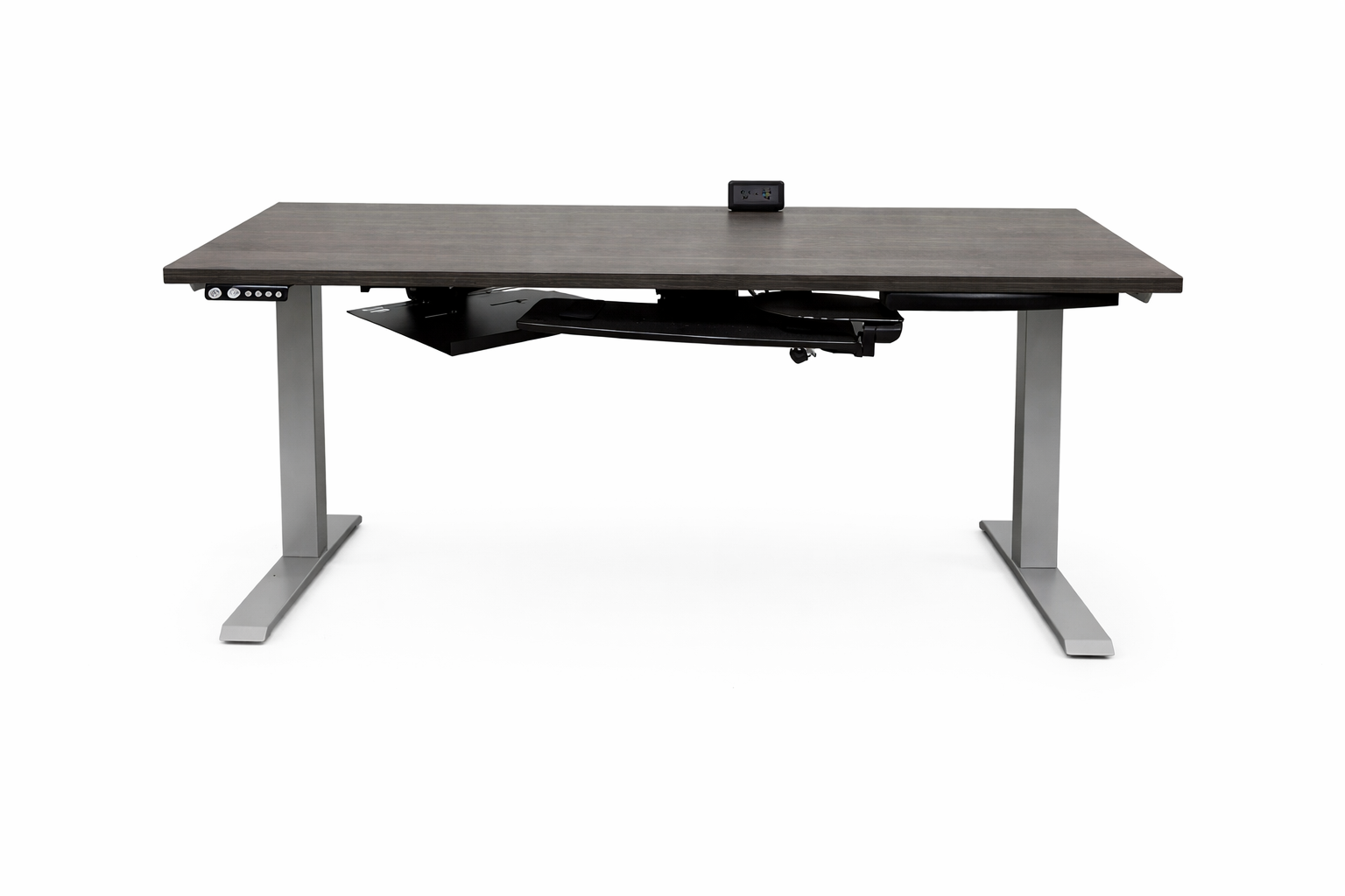 #10 Grey Sit Stand Desk