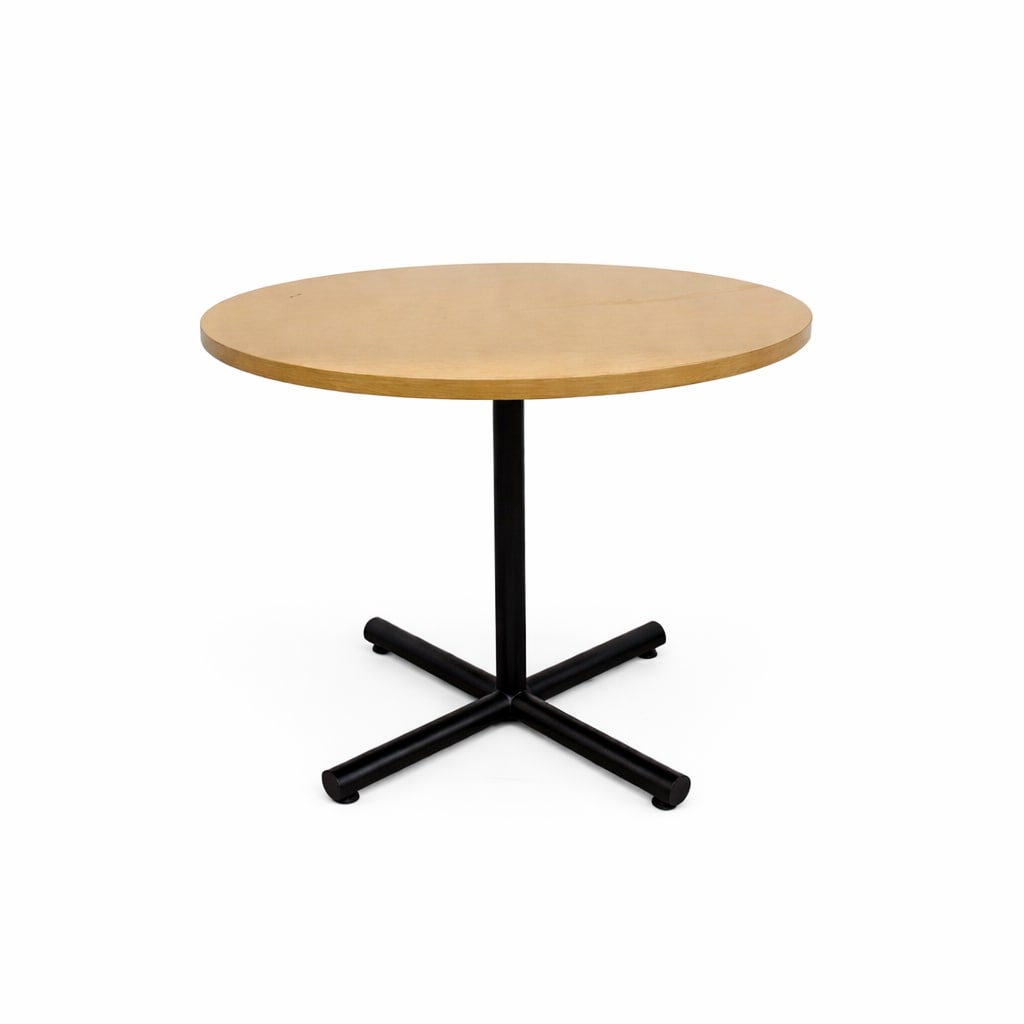 #14 Brown Round Top Table